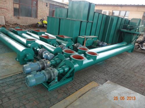 不銹鋼螺旋給料機結(jié)構(gòu)圖紙