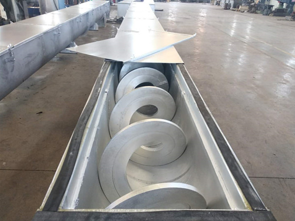 不銹鋼無軸螺旋輸送機(jī)   污泥專用絞龍輸送機(jī)   重諾廠家定制